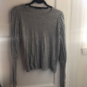 Gray sweater